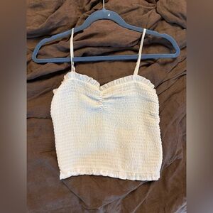 Wilfred Cream Ruffled Camisole